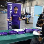 NBC Universal check in at the Food Bank's studio day 2018