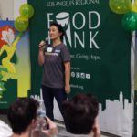 Speaker at the Food Bank's studio day 2018