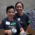 Volunteer at the Food Bank's studio day 2018