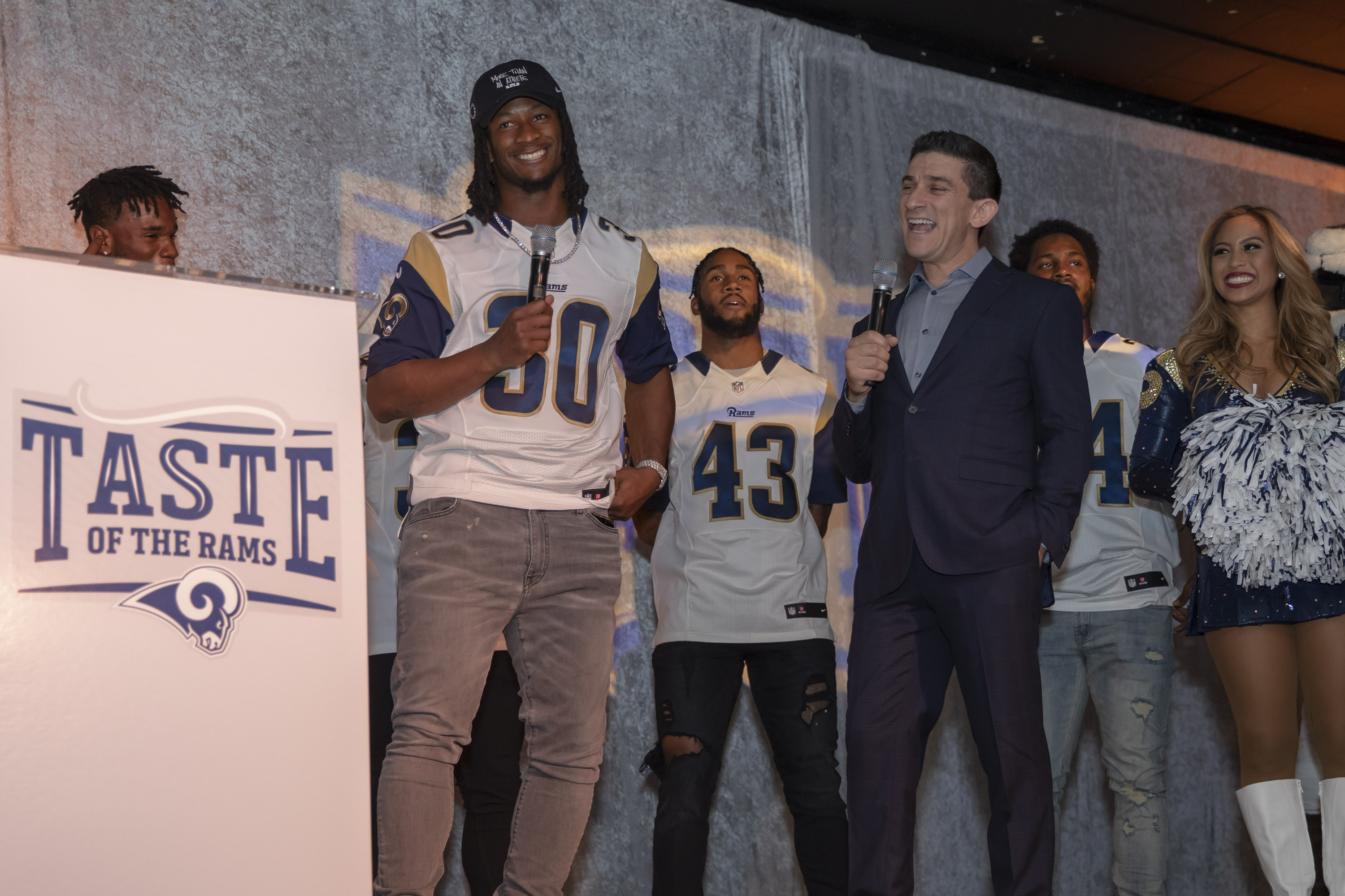 Todd Gurley and Andrew Siciliano