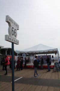 Santa Monica 66 with DoorDash Guinness Record in Background