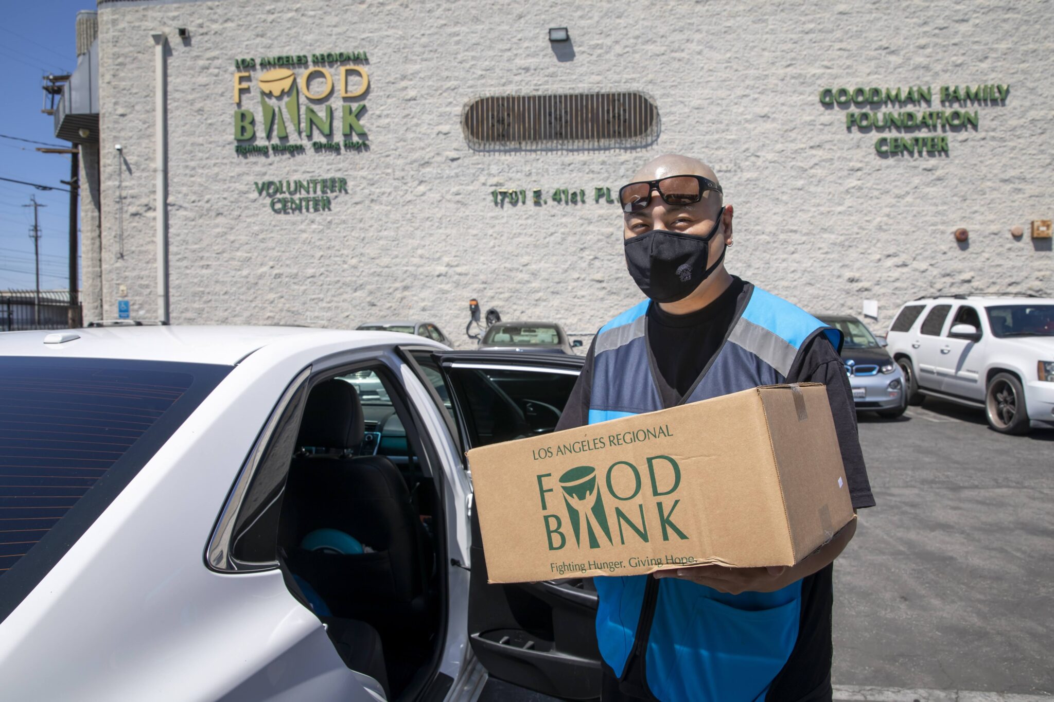 Amazon Food Delivery and the LA Food Bank