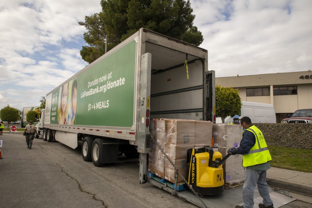 food distribution in Carson