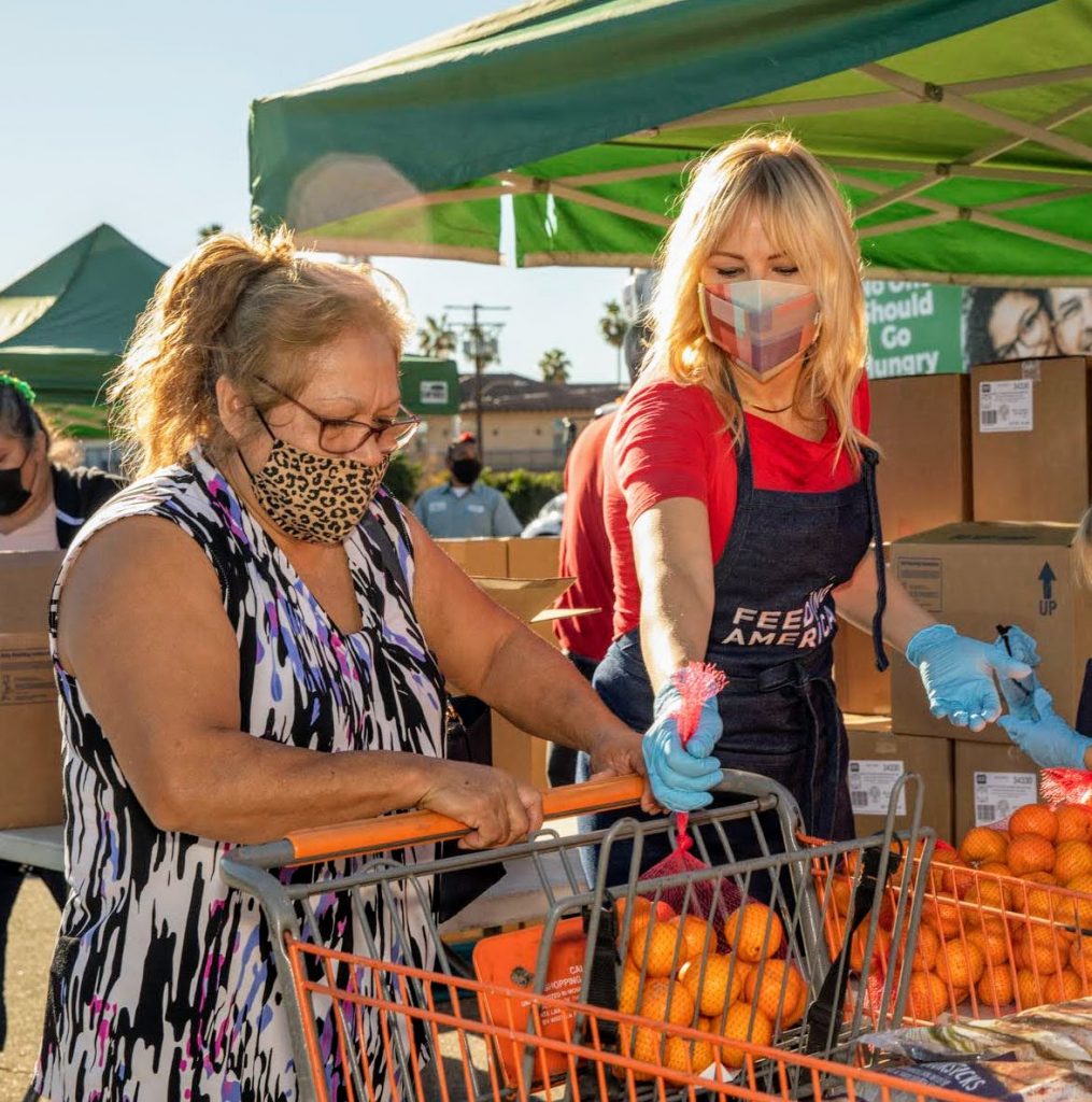 Milan Akerman at LA Regional Food Bank