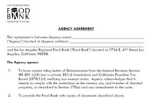 Agency Agreement