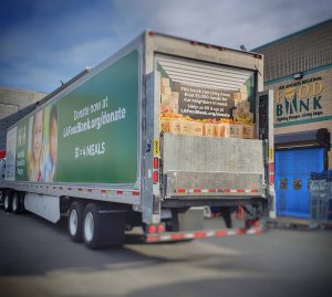 Truck at LA Regional Food Bank