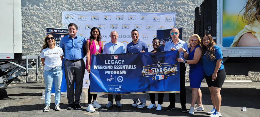 All-Star Legacy Initiative presentation at the LA Regional Food Bank