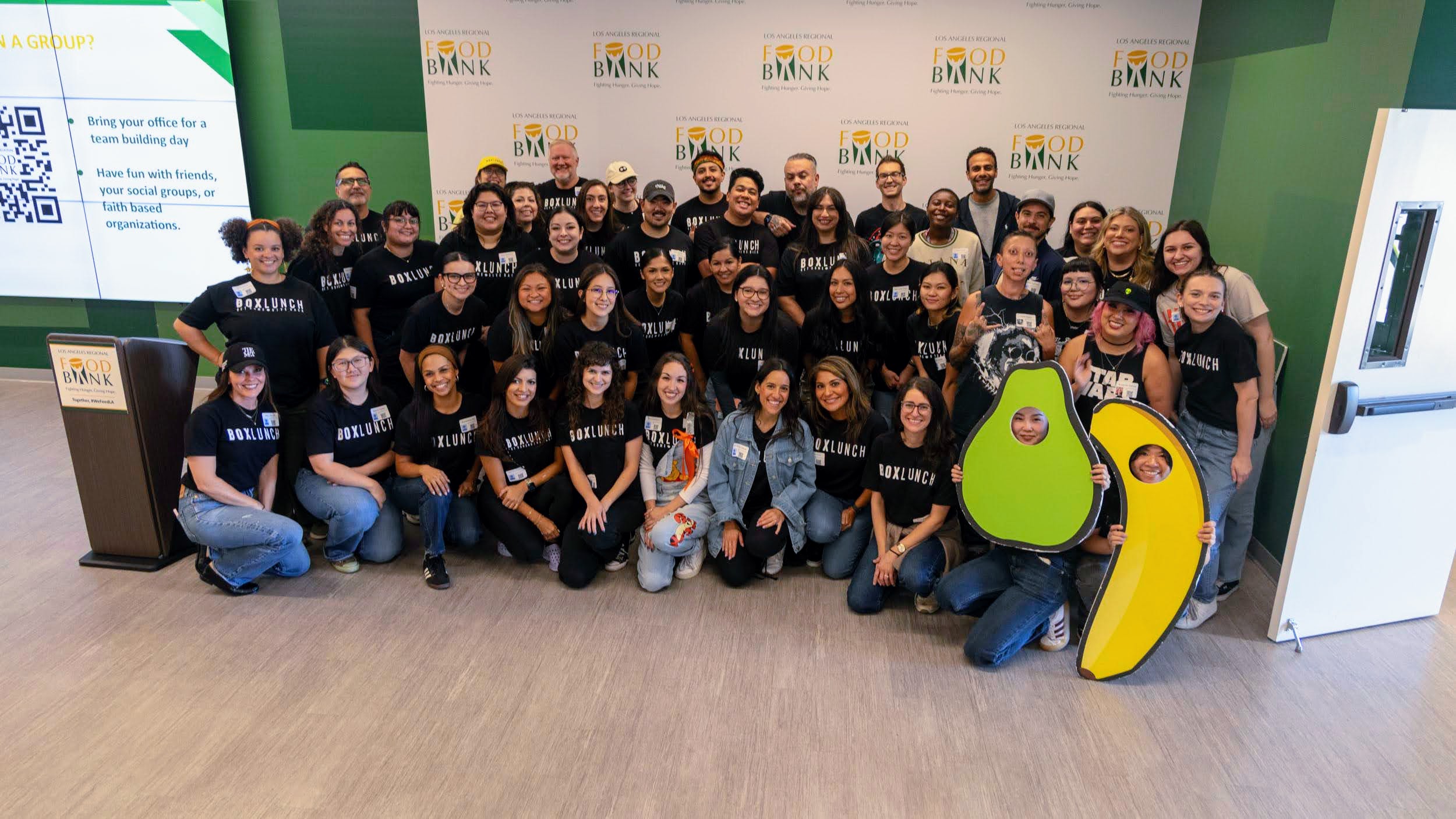 Volunteer at the Food Bank