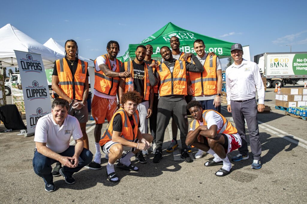 LA Clippers distribution at The Forum