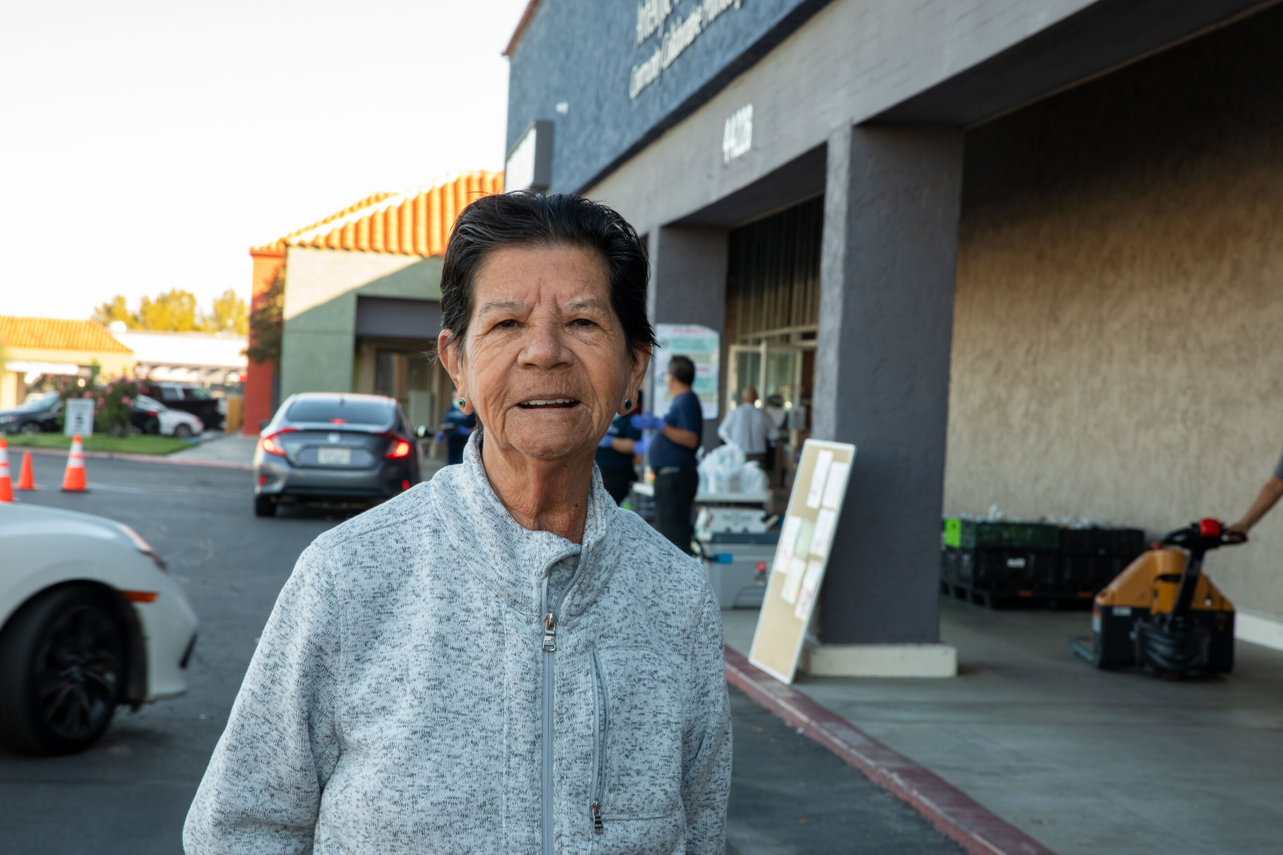 Maria, food recipient at Antelope Valley Partners for Health