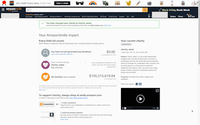 Change to Los Angeles Regional Food Bank in Amazon Smile