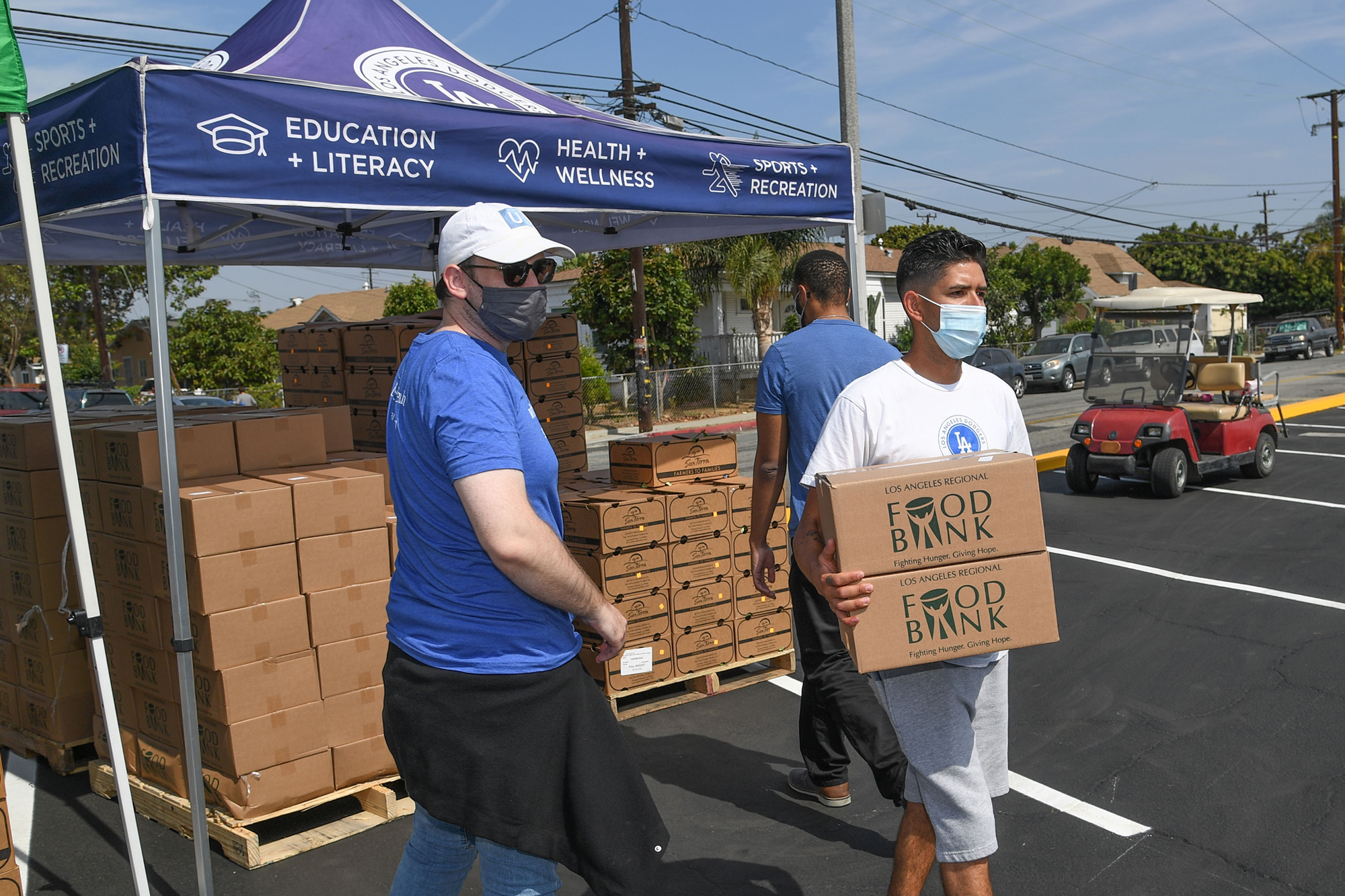 Dodgers x LA Food Bank Fight Hunger LA Food Bank