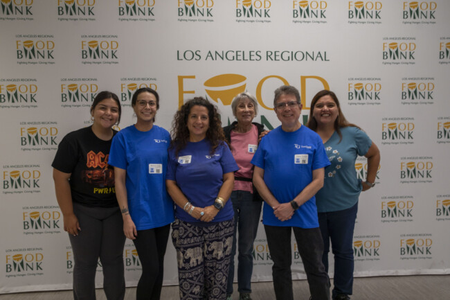 Food From The Bar volunteers