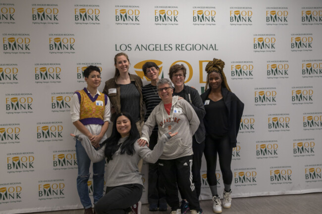 Food From The Bar volunteers