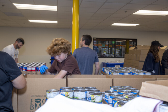 Food From The Bar volunteers