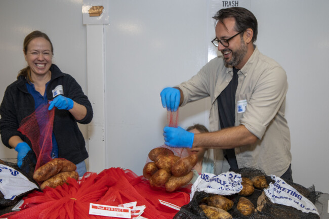 Food From The Bar volunteers
