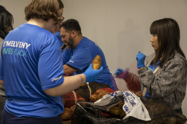 Food From The Bar volunteers