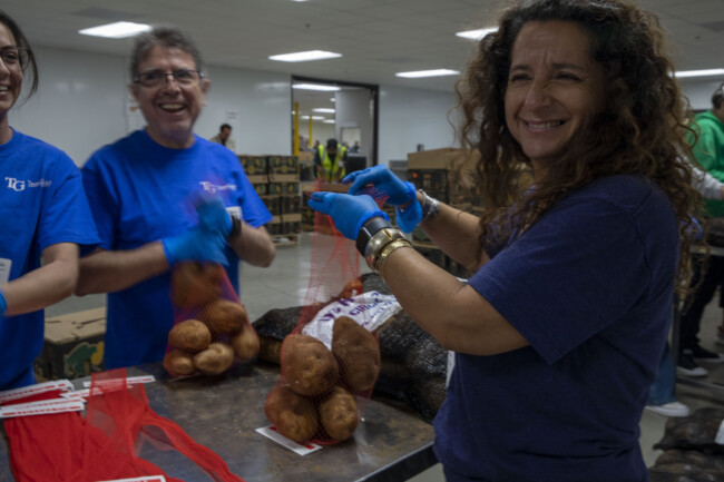 Food From The Bar volunteers