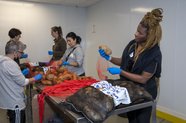 Food From The Bar volunteers