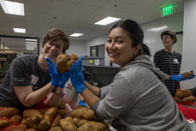 Food From The Bar volunteers