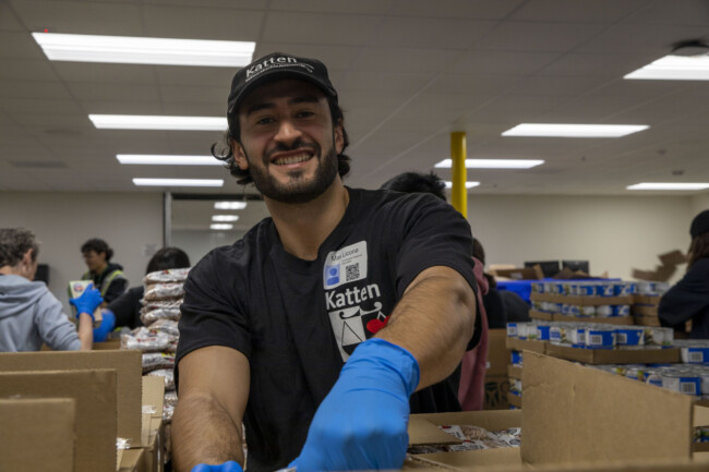 Food From The Bar volunteers