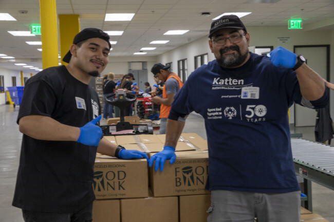 Food From The Bar volunteers