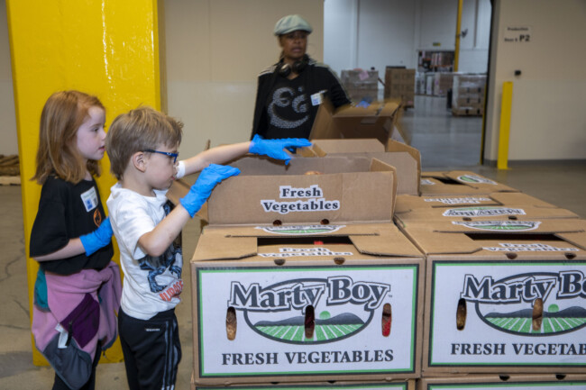 Food From The Bar volunteers