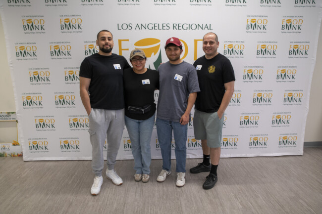 Food From The Bar volunteers