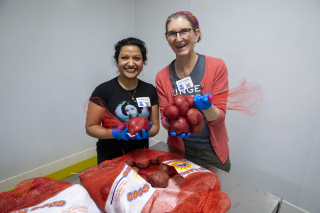 Food From The Bar volunteers