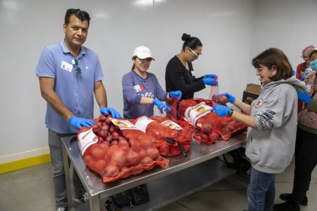 Food From The Bar volunteers