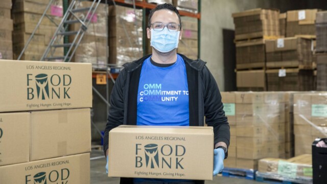 Food from the Bar volunteer event