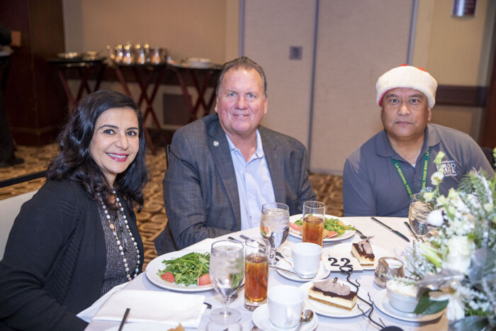 Scott Newton and staff at Season for Sharing 2022