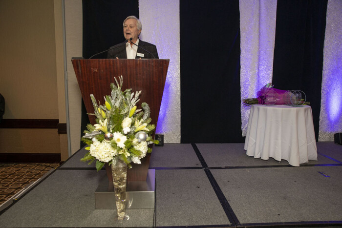 David Bishop at the Los Angeles Regional Food Bank's Season for Sharing 2022