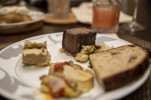 Food from Taste of the Rams 2020