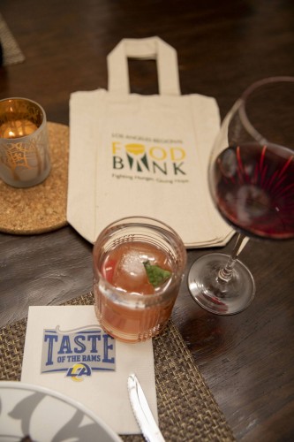 Food from Taste of the Rams 2020