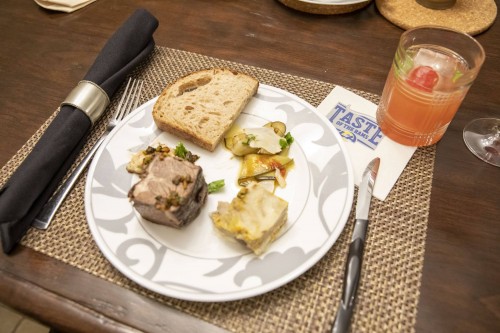 Food from Taste of the Rams 2020