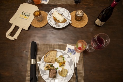 Food from Taste of the Rams 2020