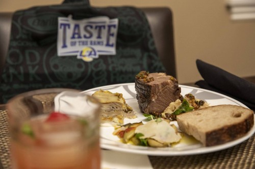 Food from Taste of the Rams 2020