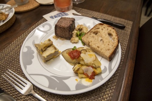 Food from Taste of the Rams 2020