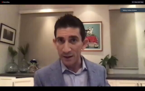 Andrew Siciliano, NFL Network Host at Taste of the Rams