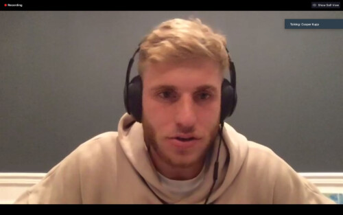 Rams players at Taste of the Rams 2020