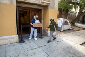 Immanuel Presbyterian food distribution
