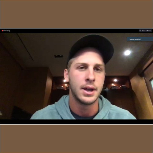 Jared Goff at Taste of the Rams 2020