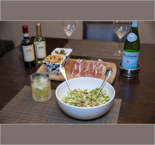 Season for Sharing Salad and appetizers
