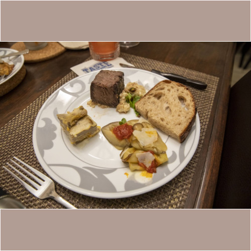 Food from Taste of the Rams 2020