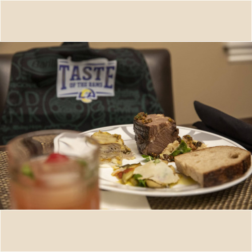 Food from Taste of the Rams 2020