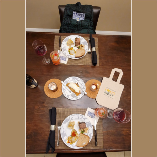 Food from Taste of the Rams 2020