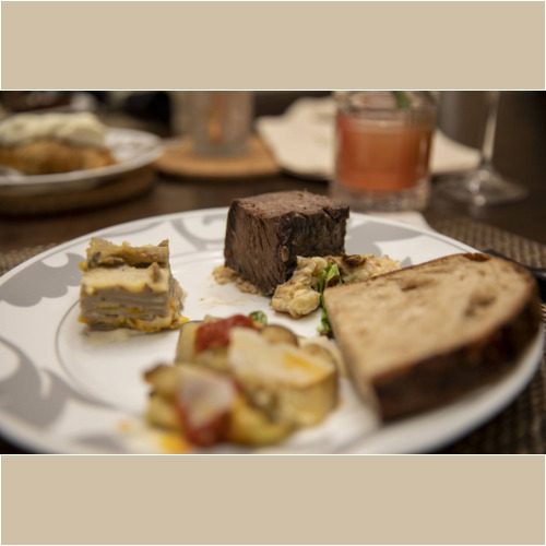 Food from Taste of the Rams 2020