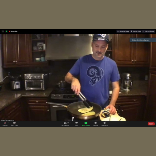 Chef Steve Samson of Rossoblu at Taste of the Rams