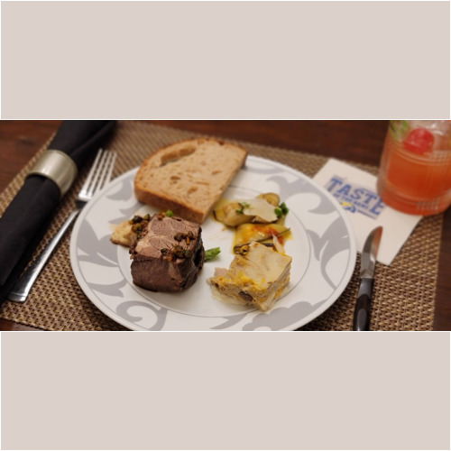 Food from Taste of the Rams 2020